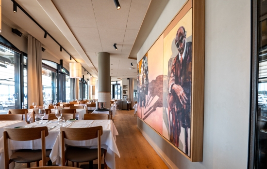Restaurantbelysning som skaper atmosfære