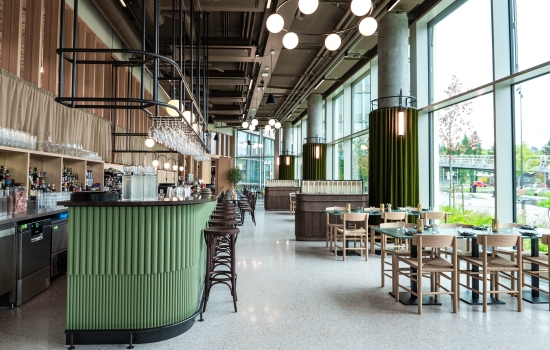 Restaurantbelysning hos Bacco – dekorative pendler som skaper atmosfære