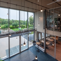 Haraldsheim Vandrerhjem Belysning hotell lobby