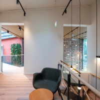 Haraldsheim Vandrerhjem Belysning hotell lobby
