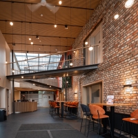 Haraldsheim Vandrerhjem Belysning hotell lobby