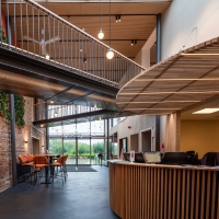 Haraldsheim Vandrerhjem Belysning hotell lobby