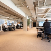 Lineær arbeidsbelysning i Krogsveens kontorlokaler