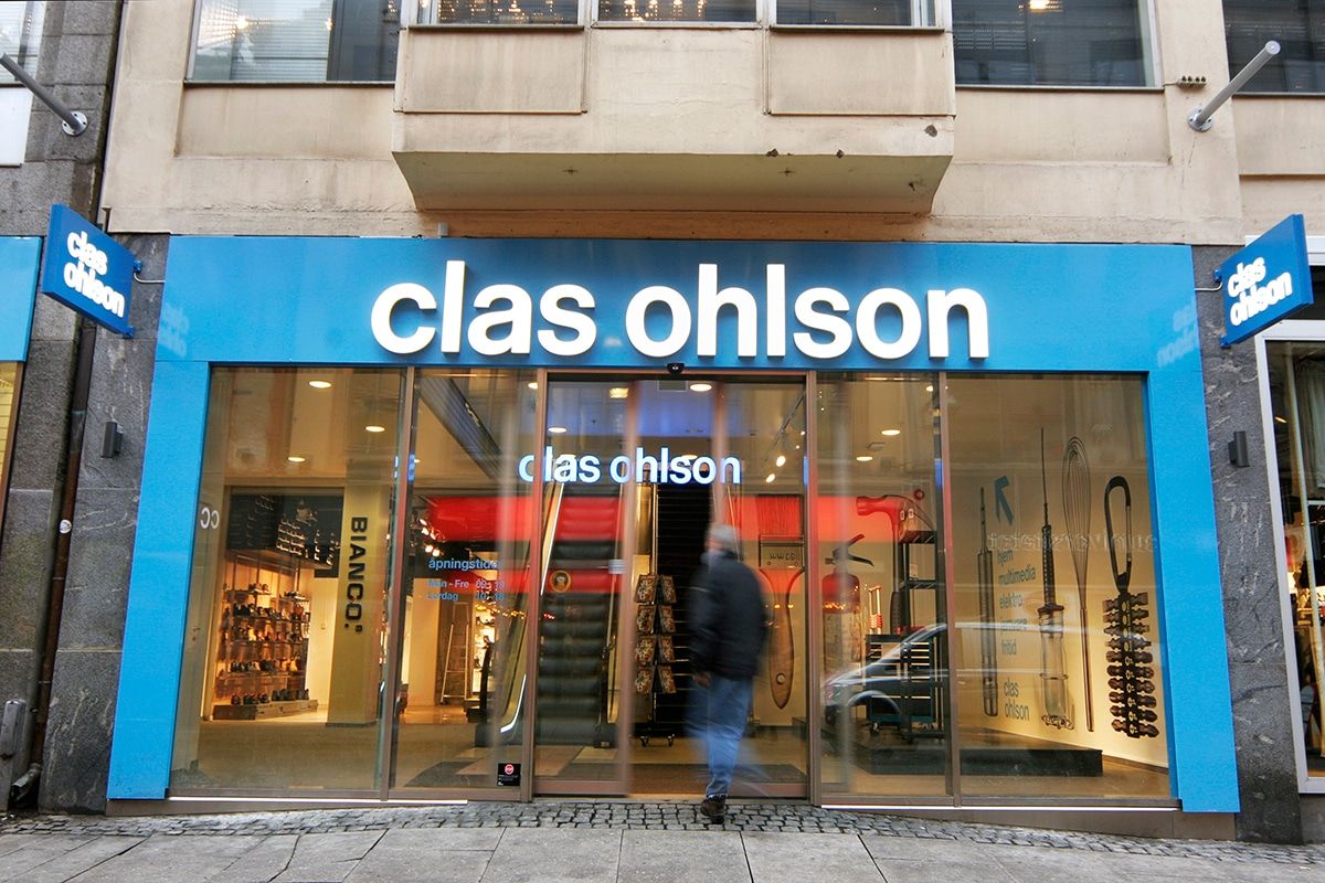 Butikkbelysning Clas Ohlson