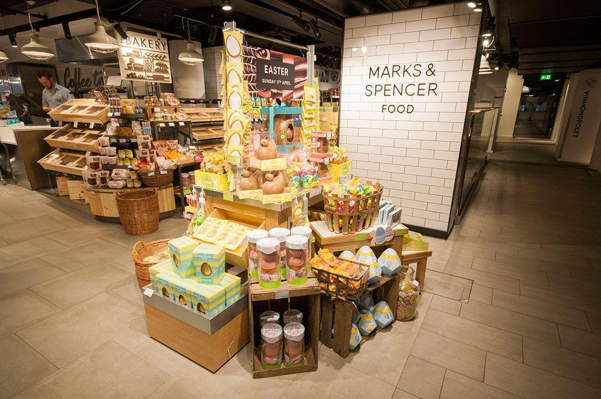 Light House har designet belysningskonseptet å levert lys til Marks & Spencer Steen & Strøm´s nye butikkonsept.