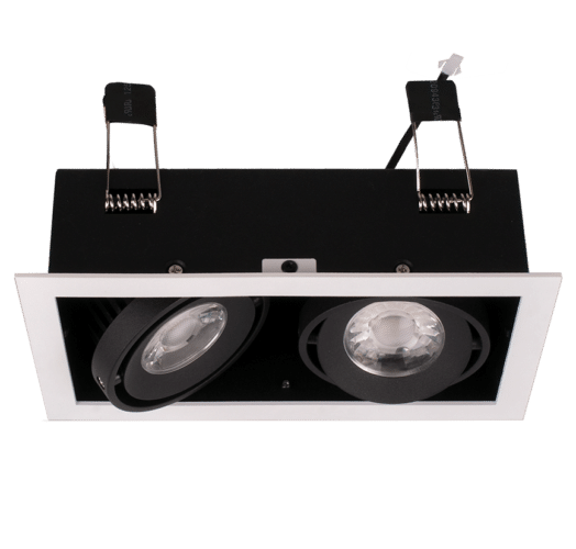 Cube downlight